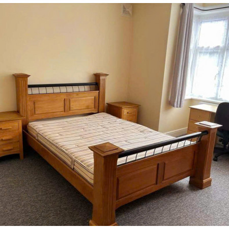 Wrought Iron : Giường Ngủ Châu Âu - Kích Nệm 1m4 x 1m93